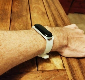 miband3 tpu wristband 3d print model - Mito3D