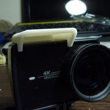 mic hood xiaomi yi 4k action cam gadget yi4k camera 3d print model - Mito3D