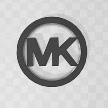 michael kors logo fashion mk clothing 3d print model - Mito3D