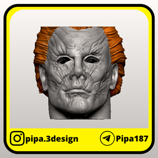 Michael myers caramella scatola Halloween streghe spaventoso notte paura creatore strega dolce bambini zucca 3d print model - Mito3D