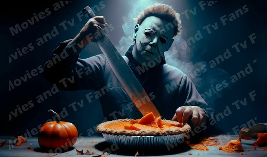 Michael myers Halloween lith lampada + hd Immagine 3d print model - Mito3D