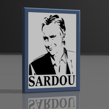 michel Sardo dekorativ Rahmen 3d print model - Mito3D