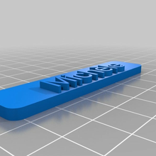 michele personalizzato segni_loghi 3d print model - Mito3D