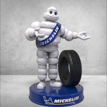 michelin mascot art cars mechanic macota doll logo 3d print model - Mito3D