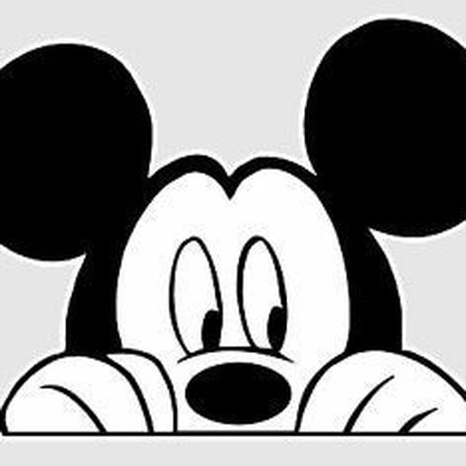 mickey Mickey Mouse rato signos_logos 3D print model - Mito3D