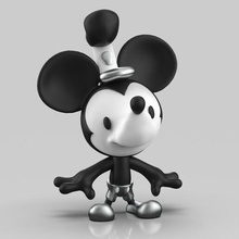 Mickey 60's jouets art jouet disney animal 3d print model - Mito3D