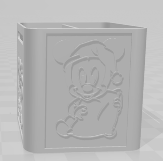 Mickey bebek depolama yuva Minnie Disney 3d print model - Mito3D
