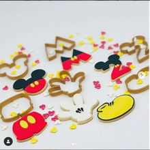 mickey cookie cutter set 3d print model - Mito3D