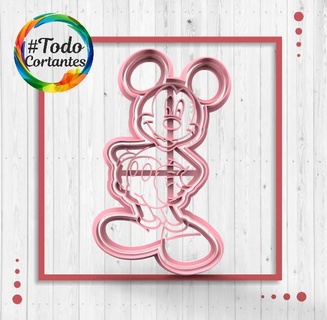 mickey cortador casa minnie margarida Plutão Donald lanoso Disney marca marcador biscoito cortadores marcadores jogos rato 3d print model - Mito3D