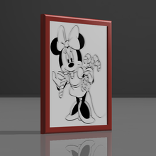 mickey dekorativ Rahmen 3d print model - Mito3D