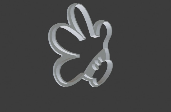 Mickey mano cortador corte disney 3D print model - Mito3D