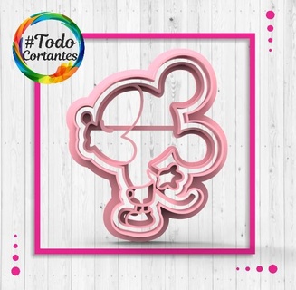 mickey kawaii cutter minnie daisy pluto donald woofy disney brand marker cookie cutters markers playhouse mouse 3d print model - Mito3D