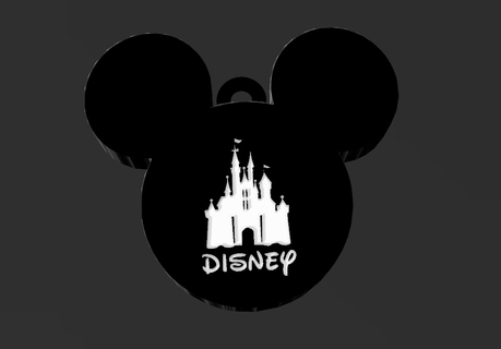 Mickey anahtarlık takı Disney 3d print model - Mito3D