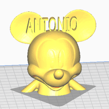 mickey mause antonio various minnie drawing animated mikey 3d print model - Mito3D