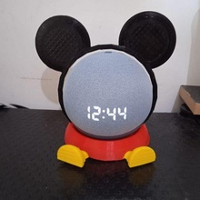 Mickey Minnie Cas gaine alexa écho point 4 3d print model - Mito3D