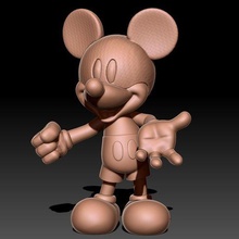 mickey mouse blood bowl fantasy halloween terror frankenstein pumpkin ghost demon toys scary rat zbrush sculpt model 3d print model - Mito3D