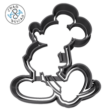 mickey mouse - disney cookie cutter fondant polymer clay gadget pastry baking play-doh 3d print model - Mito3D