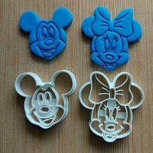 mickey mouse cookie cutter tool 3d print model - Mito3D