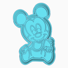 mickey mouse cookie cutter home baby sharp moulds fondant cookies design cutters kitchen oven drawing disney 3d print model - Mito3D