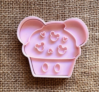 mickey mouse cookie cutter Various minnie cutters cookies 3d print model - Mito3D