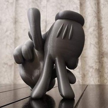 Mickey ratón manos disney 3d print model - Mito3D