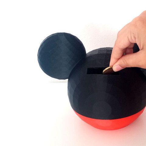 mickey mouse para kutusu ev 3D print model - Mito3D