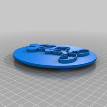 mickey mouse contour windcatcher outil de L'impression 3d 3d print model - Mito3D