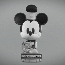mickey mouse steamboat willie 3d print model - Mito3D