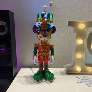 mickey Nussknacker figurine lamp Weihnachten Zuhause Haus Dekor Karikatur Disney Lampe Ornamente Statuette Figur toon modern festlich Dekoration 3d print model - Mito3D