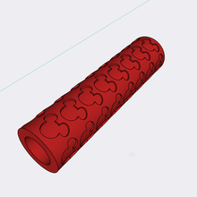 mickey Polymer Lehm Rollerball Schmuck Walze Cutter Schneiden Textur Design Kunst 3d print model - Mito3D