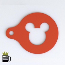 Mickey mouse disney şablon kahvaltı süslemek ev clay porselen fondan micky onda bunda donald pluto goofy kurabiye keskin kesiciler şablonlar cafe içecekler 3d print model - Mito3D