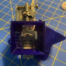 micro swiss lineare rotaia piatto raffreddamento condotto bltouch attrezzo svizzero ender 3 v2 3d print model - Mito3D