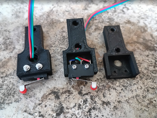 micro switch suporte linha reta ferramentas 3d impressão 3d print model - Mito3D