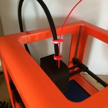 micro 3d tie wrap filament guide tool printer accessories m3d 3d print model - Mito3D