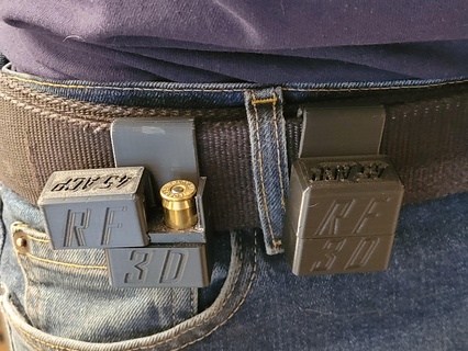 micro ammo box belt clip 45 acp gun guns shooting 45acp utility utilities tools 3d print model - Mito3D