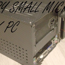 micro atx - small pc case gadget pccase 3d print model - Mito3D