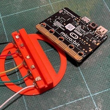 micro bit prototyping connecting cradle bbc microbit electronics 3d print model - Mito3D