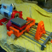Mikro-Drehmaschine tool Werkzeugmaschinen Drehbank 3d print model - Mito3D