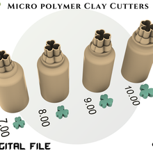 micro polymer clay cutter clover 4 size euliteccom jewelry indie minimalist polymer clay cutter fashion stl polymer clay organic shape