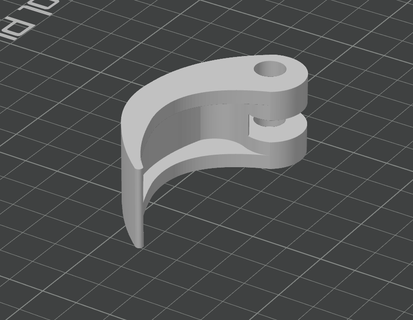micro scooter lever 3d print model - Mito3D