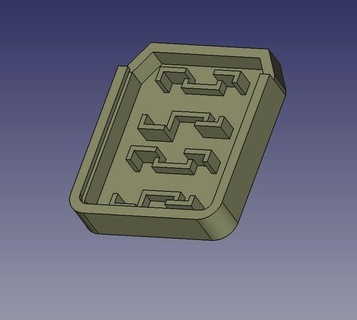 micro sd box 3d print model - Mito3D