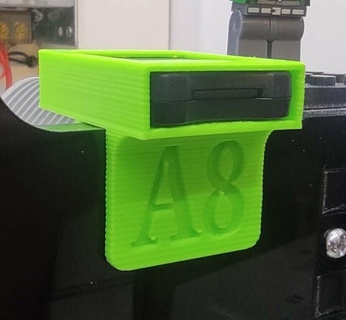 micro sd card holder anet a8 3d print model - Mito3D