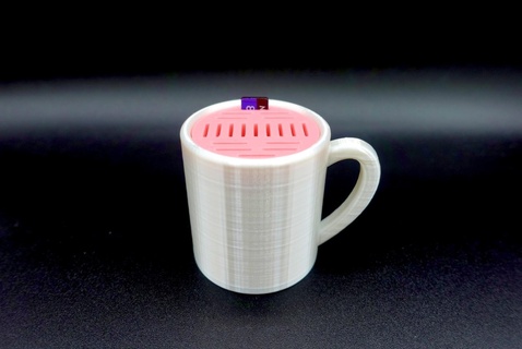 micro sd carta titolare supporto mini caffè tazza utensili mysticmesh3d organizzatore 3d print model - Mito3D