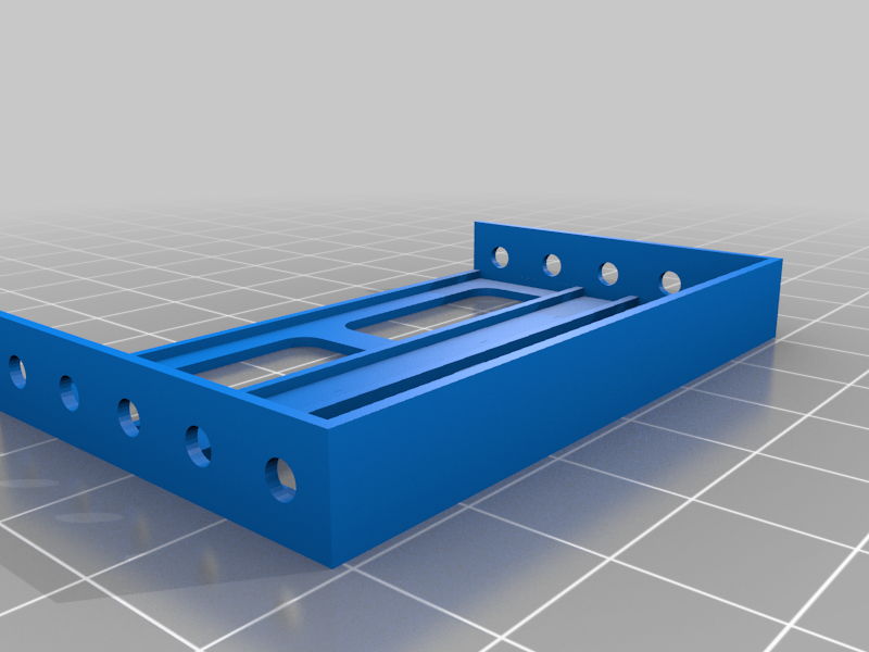 micro sd tarjeta soporte pequeña metal caso funda 3D print model - Mito3D