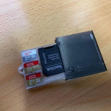 micro sd carta portafoglio gadget 3d print model - Mito3D