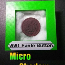 micro ombra scatola monete oggetti collezione telaio frigo magnete soprammobile metallo rilevamento passatempo 3d print model - Mito3D