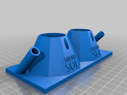 micro Sol conjunto escova suporte Ferramentas Tamiya tool_holders_boxes 3d print model - Mito3D
