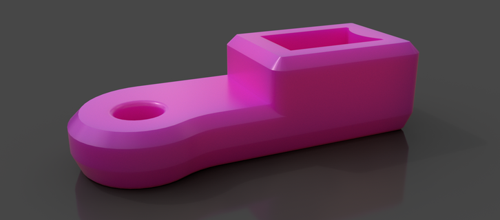 micro suíço Bowden tubo suporte presa animais ender 3 pró 3d print model - Mito3D