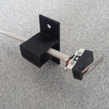 micro switch case door sensor holder 3d print model - Mito3D