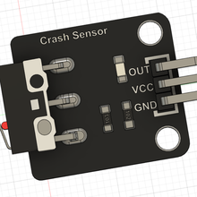 micro interruptor módulo bump01 3d print model - Mito3D